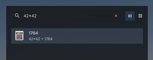 Calculator Plugin Screenshot